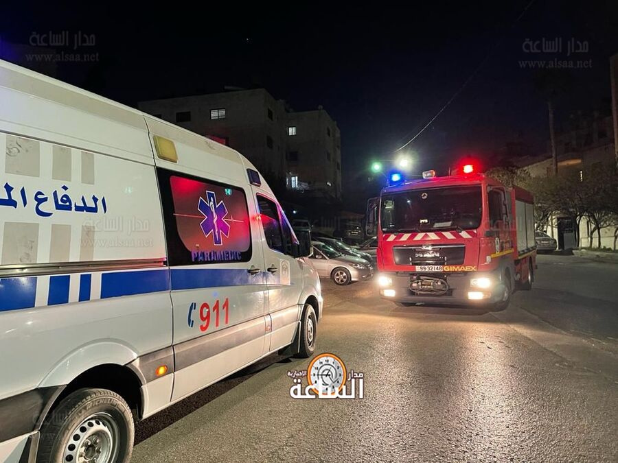 الأردن.. الدفاع المدني يخمد حريق صهريج محمل بمادة البنزين في محافظة العاصمة