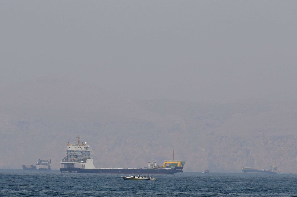 الجيش الأمريكي وجه 27 سفينة بتغيير مسارها منذ بدء حصار مضيق هرمز
