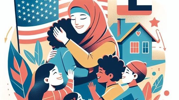 قاض أمريكى يفرج عن أم مصرية وأطفالها الخمسة بعد احتجازهم لمدة 300 يوم