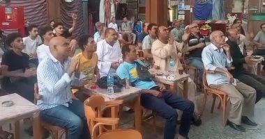 تفاعل جماهير أسوان مع مباراة مصر وإيران بكأس العالم