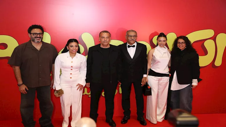 هشام ماجد وأكرم حسني يدعمان نجوم فيلم "الكلام على ايه" في العرض الخاص