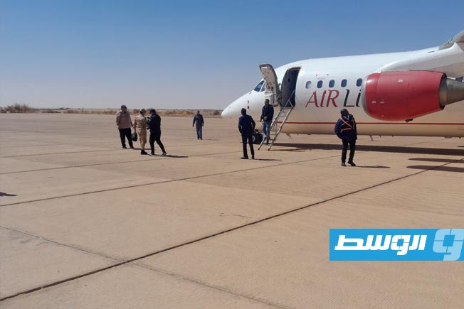 عودة حركة الملاحة بمطار الكفرة بعد نحو شهر من غلقه