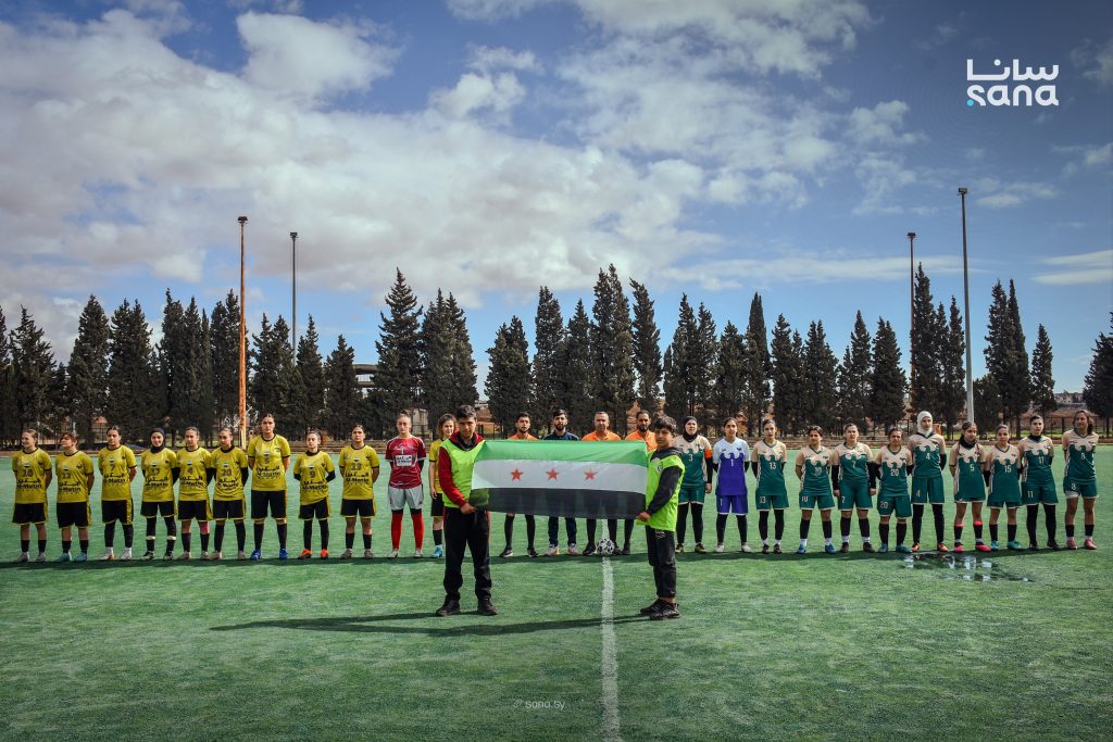 فوز محافظة حمص على النصر في دوري كرة القدم للسيدات