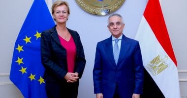 وزير العدل يستقبل رئيسة بعثة الاتحاد الأوروبي لدى مصر لتعزيز التعاون في قطاع العدالة