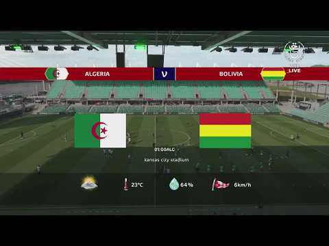 ودية المنتخب الجزائري ضد المنتخب البوليفي