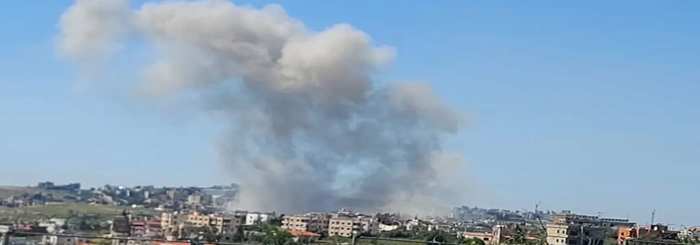غارات كثيفة استهدفت قرى في قضاء النبطية