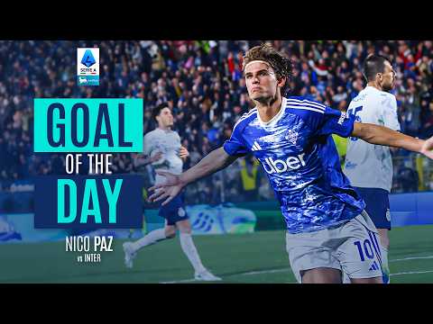 GOAL OF THE DAY | Nico Paz's Goal in Slow Motion | Como-Inter