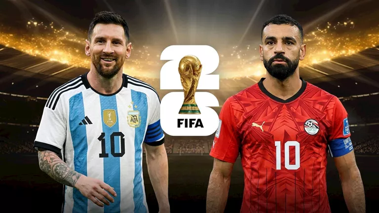 مباراة مصر والأرجنتين في كأس العالم 2026