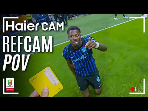 REF CAM POV: You Are The Referee in Inter-Como | Coppa Italia Frecciarossa 2025/26