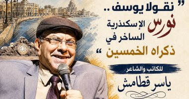 ندوة "نقولا يوسف.. نورس الإسكندرية الساخر" ببيت السنارى