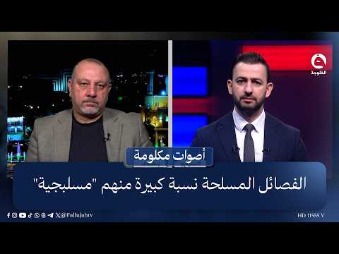 A Large Percentage of Armed Factions are "Thugs" | Wael Hazem