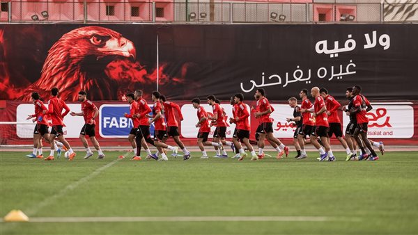 الأهلي يواصل استعداده لمباراة سيراميكا كليوباترا