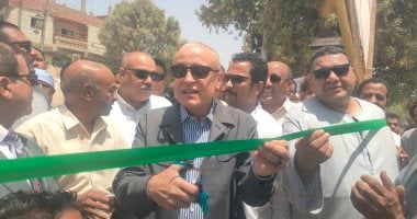 محافظ الأقصر يشهد افتتاح كوبرى قرية الدير بعد تطويره بمدينة إسنا