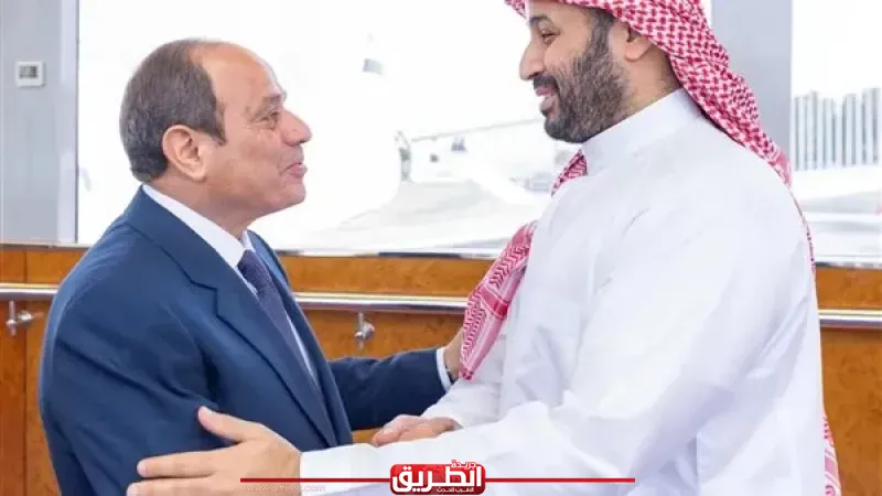 تفاصيل لقاء السيسي وولي العهد السعودي
