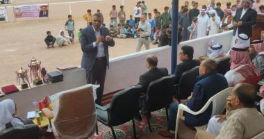محافظ جنوب سيناء يشهد سباق الهجن بوادي مجرح في نويبع