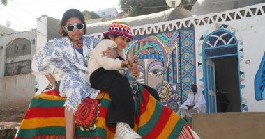 انتعاشة سياحية فى غرب سهيل النوبية فى أسوان