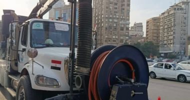 انتشار معدات شفط المياه بالجيزة لمواجهة التقلبات الجوية
