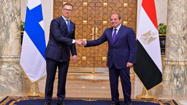 9 صور ترصد تفاصيل المباحثات المصرية الفنلندية ووقائع المؤتمر الصحفي