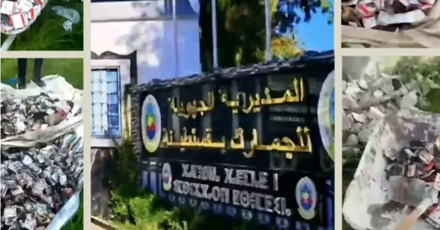 بالفيديو: حجز أزيد من 100 ألف قرص مهلوس وإفشال محاولة إتلافها بقسنطينة