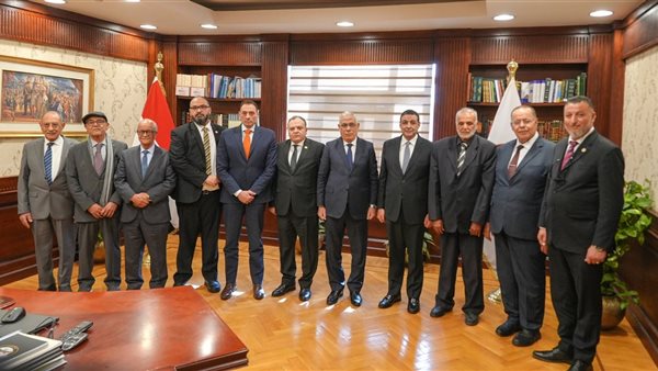 النائب العام يستقبل وفد النيابة العامة الليبية