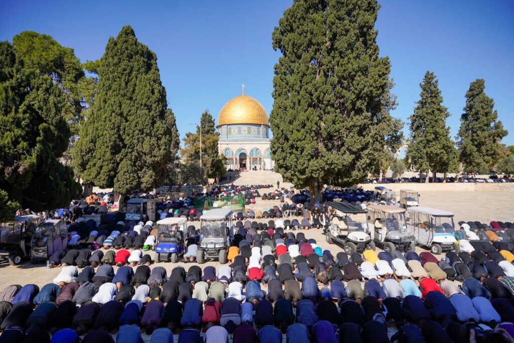 صلاة عيد الأضحى تبدأ من 5:55 وتقام جماعيًا في 6:10 بالقدس