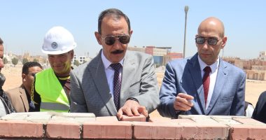 محافظ سوهاج يضع حجر الأساس للمدرسة المصرية اليابانية على مساحة 10 آلاف متر
