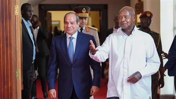 السودان والصومال وشرق الكونغو، السيسي وموسيفيني يجددان دعمهما للتسوية السلمية للنزاعات عبر الحوار