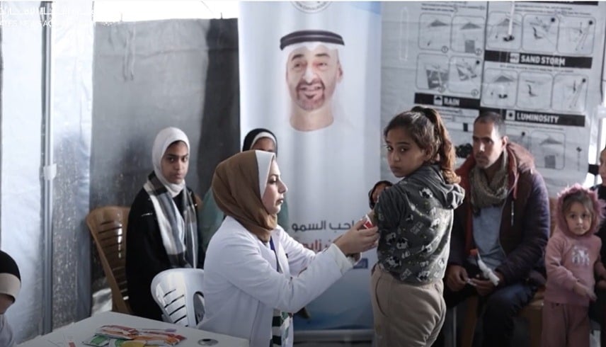 الإمارات تواصل دعمها الصحي في مواصي خان يونس