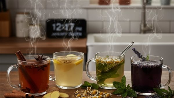 مشروبات عشبية لتنقية الجسم من السموم قبل العيد