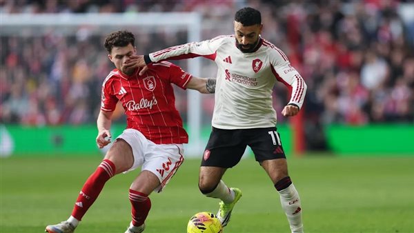 رقم غير معتاد يطارد محمد صلاح رغم انتصار ليفربول على نوتينجهام فورست