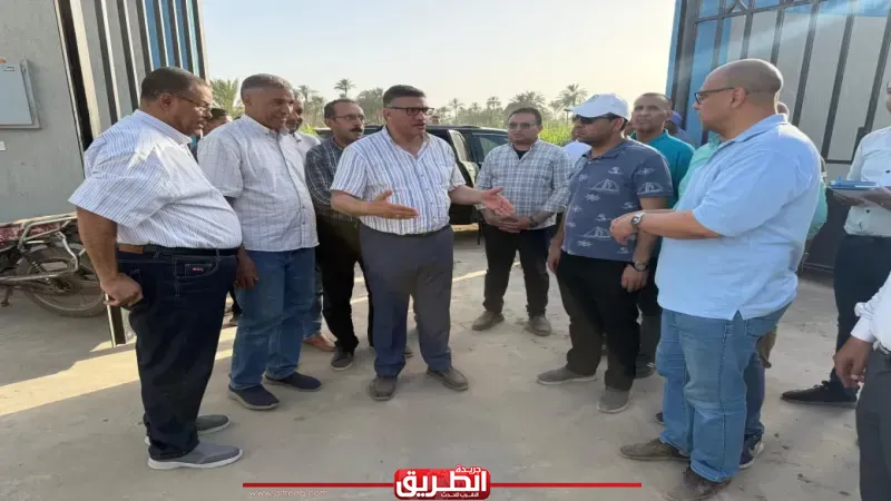 محافظ قنا يتفقد المجزر النصف آلي بقوص ويوجه بسرعة تشغيله وتدريب الكوادر الفنية