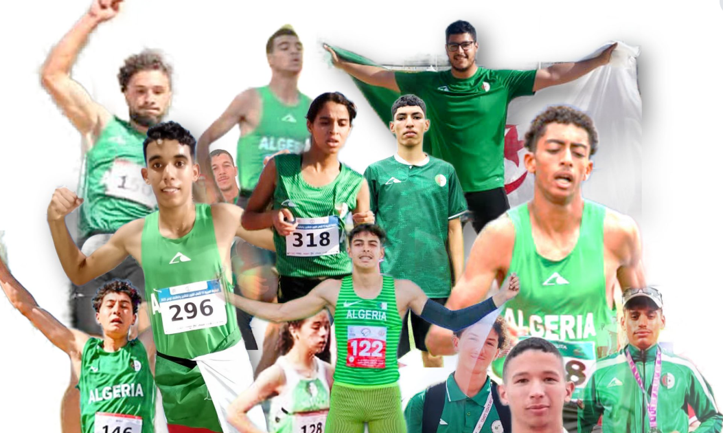 ألعاب القوى.. المنتخب الجزائري لأقل من 20 سنة يحصد 13 ميدالية