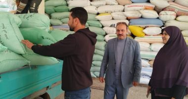 توريد 52 ألف و689 طن قمح لـ 25 موقعاً بكفر الشيخ