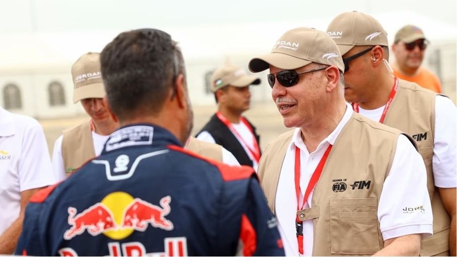 العطية يهيمن على مراحل اليوم الثاني ويتصدر رالي الأردن الدولي