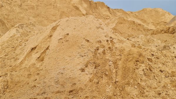 سعر الرمل في سوق مواد البناء مساء اليوم