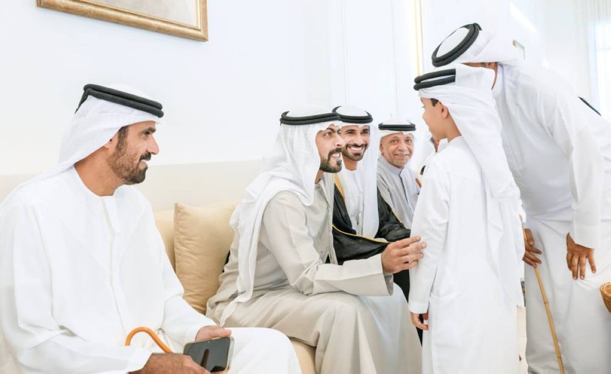 خليفة بن طحنون يحضر زفاف جابر الهاملي » صحيفة نبض الإمارات