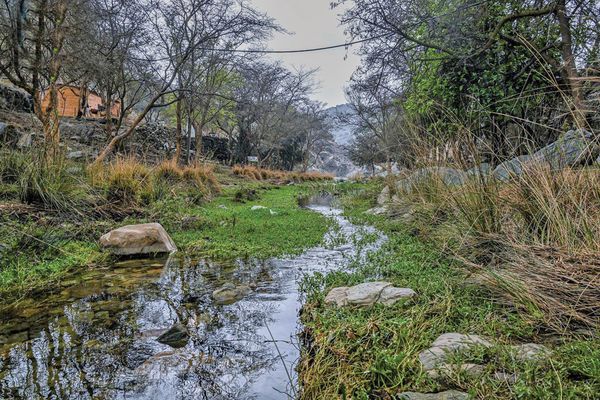وادي الحمدة في الباحة يعزّز جاذبيته السياحية
