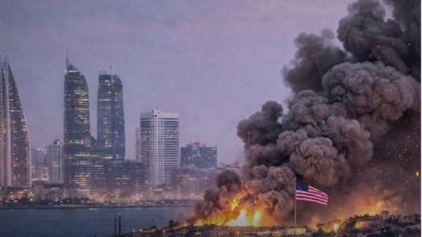 الحرس الثوري يستهدف مركز القيادة الأمريكي بقاعدة منهاد الإماراتية بمسيرات وصواريخ باليستية