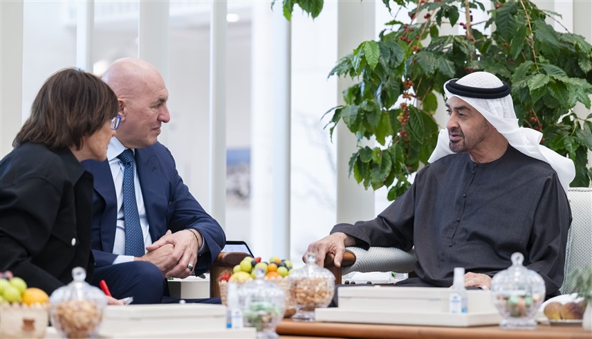 محمد بن زايد ووزير الدفاع الإيطالي يبحثان تعزيز التعاون وتطورات الشرق الأوسط