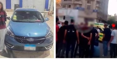 ضبط سيدة لا تحمل رخصة صدمت بسيارتها طالبتين في العجوزة