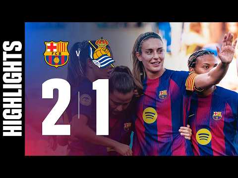 HIGHLIGHTS | FC BARCELONA 2 vs 1 REAL SOCIEDAD