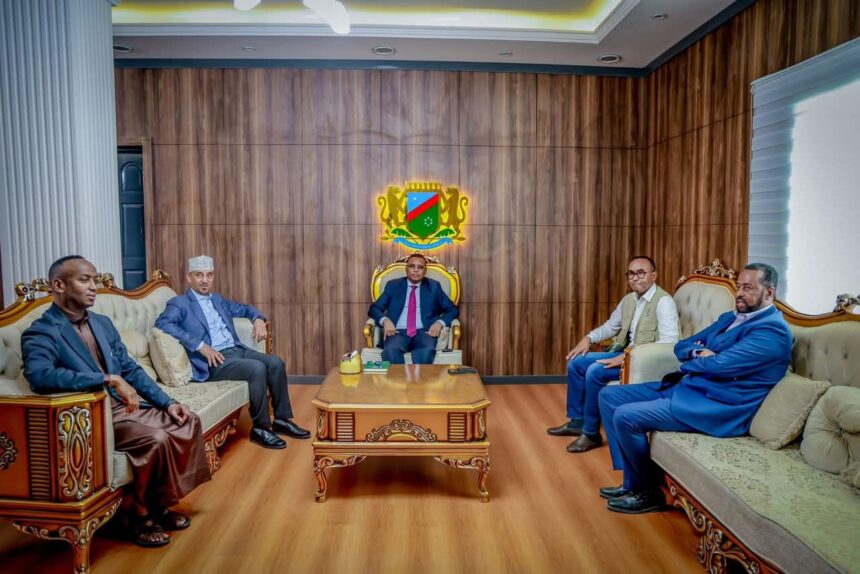 الحاكم المؤقت لولاية جنوب الغرب يستقبل رئيس الهيئة الوطنية لإدارة الكوارث