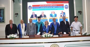 العقيد محمد بشر يحصل على درجة الدكتوراه من كلية الدراسات العليا بأكاديمية الشرطة