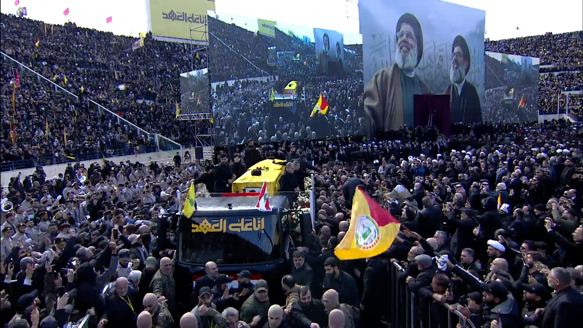 عشية ذكرى التشييع المهيب للسيدين الشهيدين.. أشرف الناس هُم من رسموا المشهد التاريخي