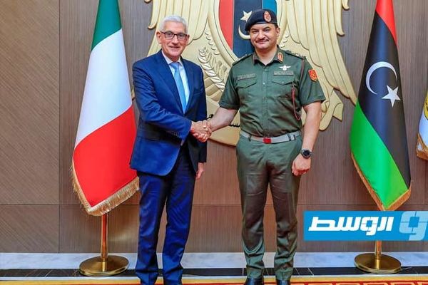 صدام حفتر يناقش مع مدير المخابرات الإيطالية قضايا الإرهاب والهجرة