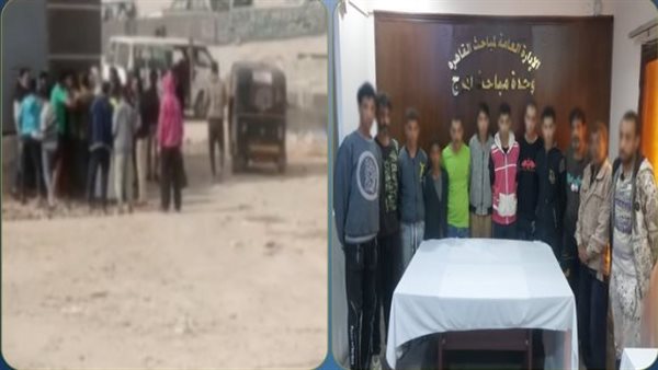 ضبط 12 عامل فى مشاجرة حول أماكن جمع الخردة بالمرج (فيديو)