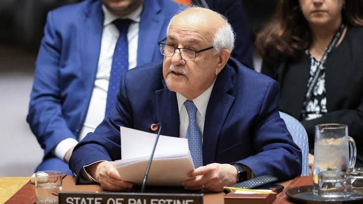 بسبب الضغط الأمريكي: السفير الفلسطيني لدى الأمم المتحدة يسحب ترشحه لمنصب نائب رئيس الجمعية العامة