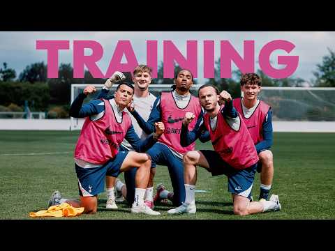 Behind the scenes at Roberto De Zerbi's Spurs training ahead of Leeds!