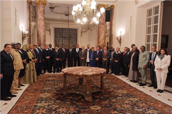 نائب وزير الخارجية يلتقي السفراء الأفارقة المعتمدين بمصر