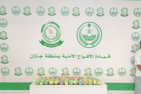 القبض على شخص لترويجه 14 كيلو جرامًا من نبات القات المخدر بجازان